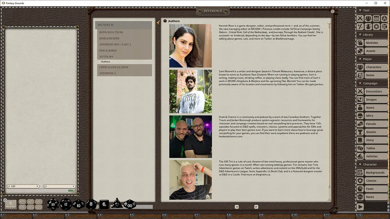 Fantasy Grounds - Arcadia Issue 020 Screenshot 2