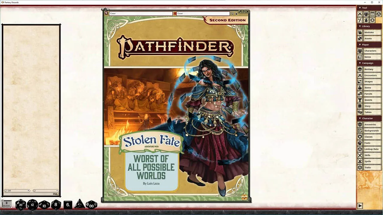 Fantasy Grounds - Pathfinder 2 RPG - Stolen Fate AP 3: Worst of All Possible Worlds Screenshot 1