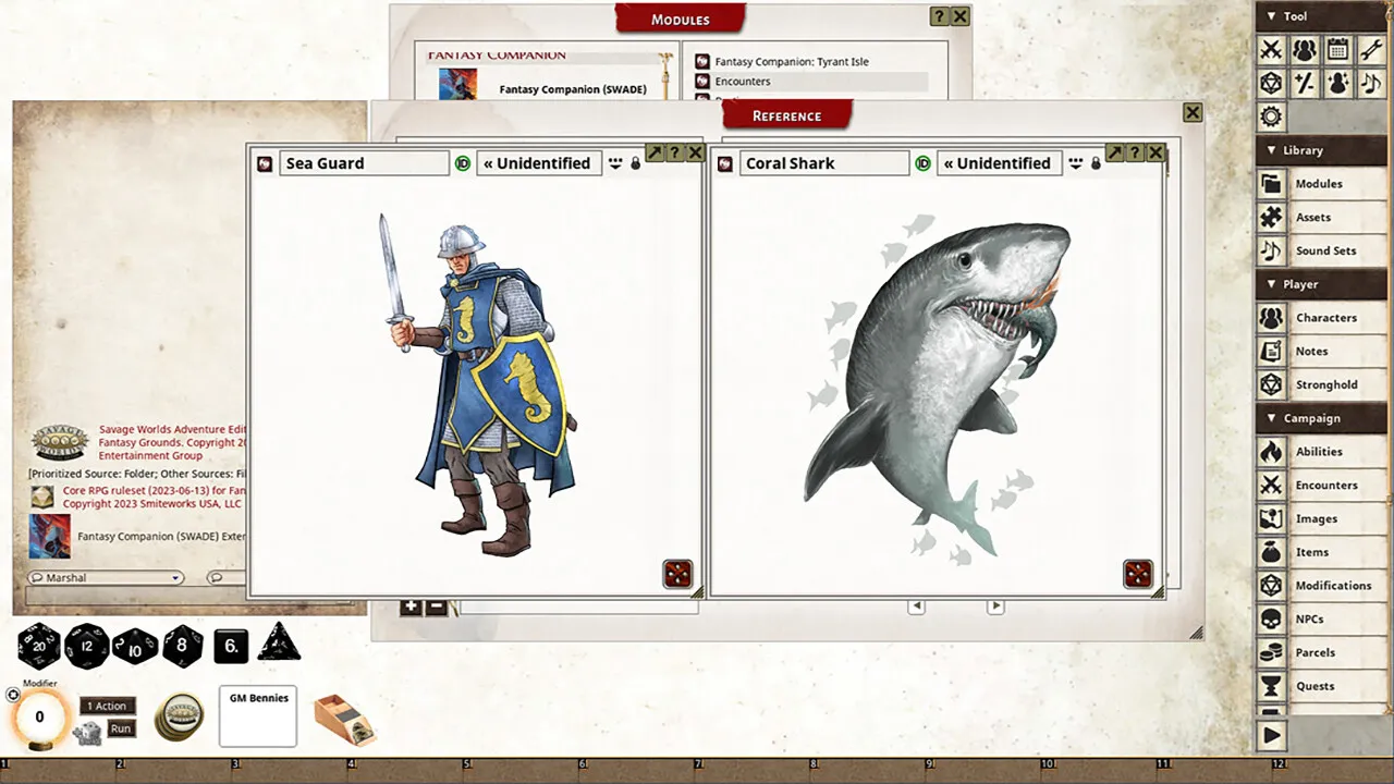 Fantasy Grounds - The Savage Caverns of Tyrant Isle Fantasy Adventure Screenshot 2