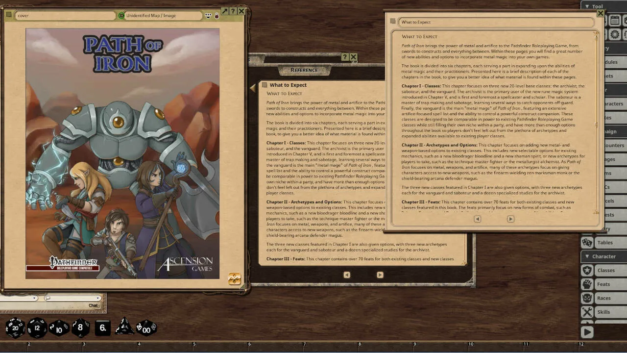 Fantasy Grounds - Path of Iron Screenshot 0