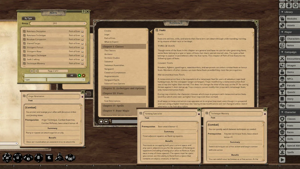 Fantasy Grounds - Path of Iron Screenshot 2