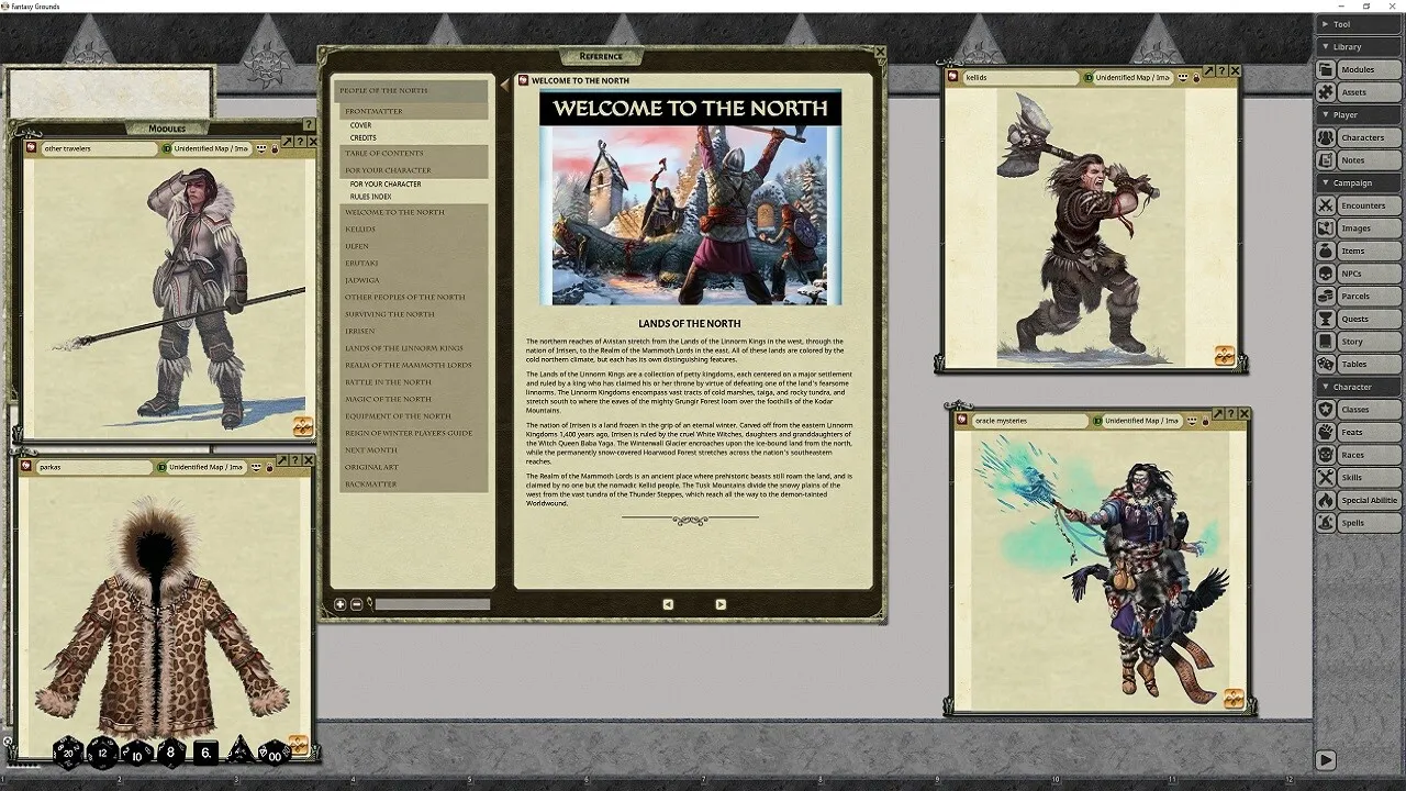 Fantasy Grounds - Pathfinder RPG - Player Companion People of the North Screenshot 1