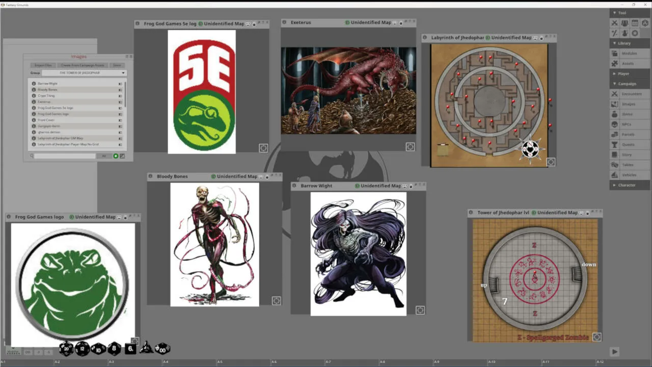 Fantasy Grounds - The Tower of Jhedophar Screenshot 4