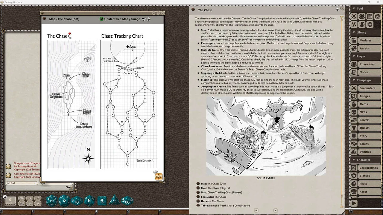 Fantasy Grounds - Fifth Edition Fantasy #9: The Fallen Temple Screenshot 4
