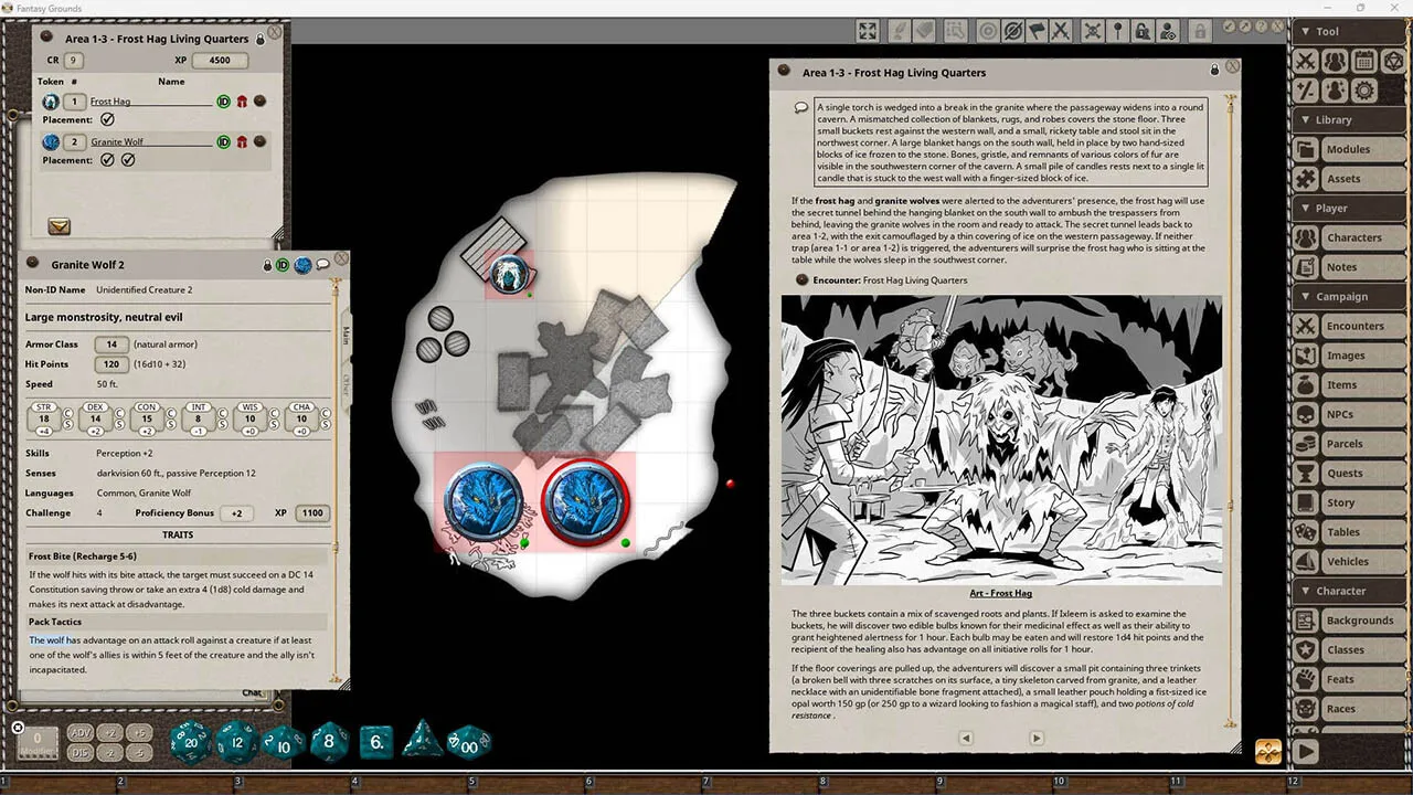 Fantasy Grounds - Fifth Edition Fantasy #9: The Fallen Temple Screenshot 2