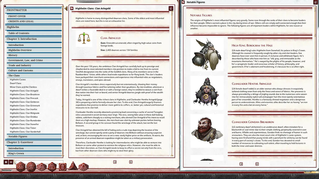 Fantasy Grounds - Pathfinder 2 RPG - Lost Omens: Highhelm Screenshot 4