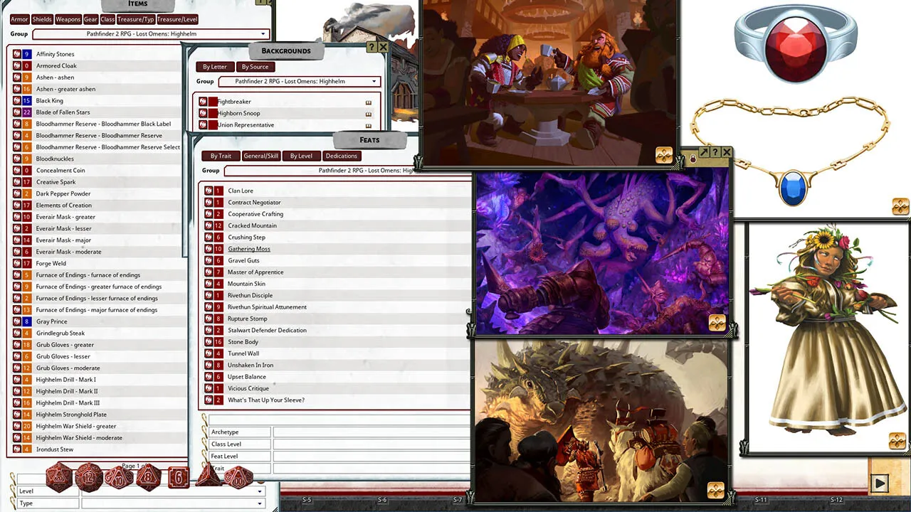 Fantasy Grounds - Pathfinder 2 RPG - Lost Omens: Highhelm Screenshot 0