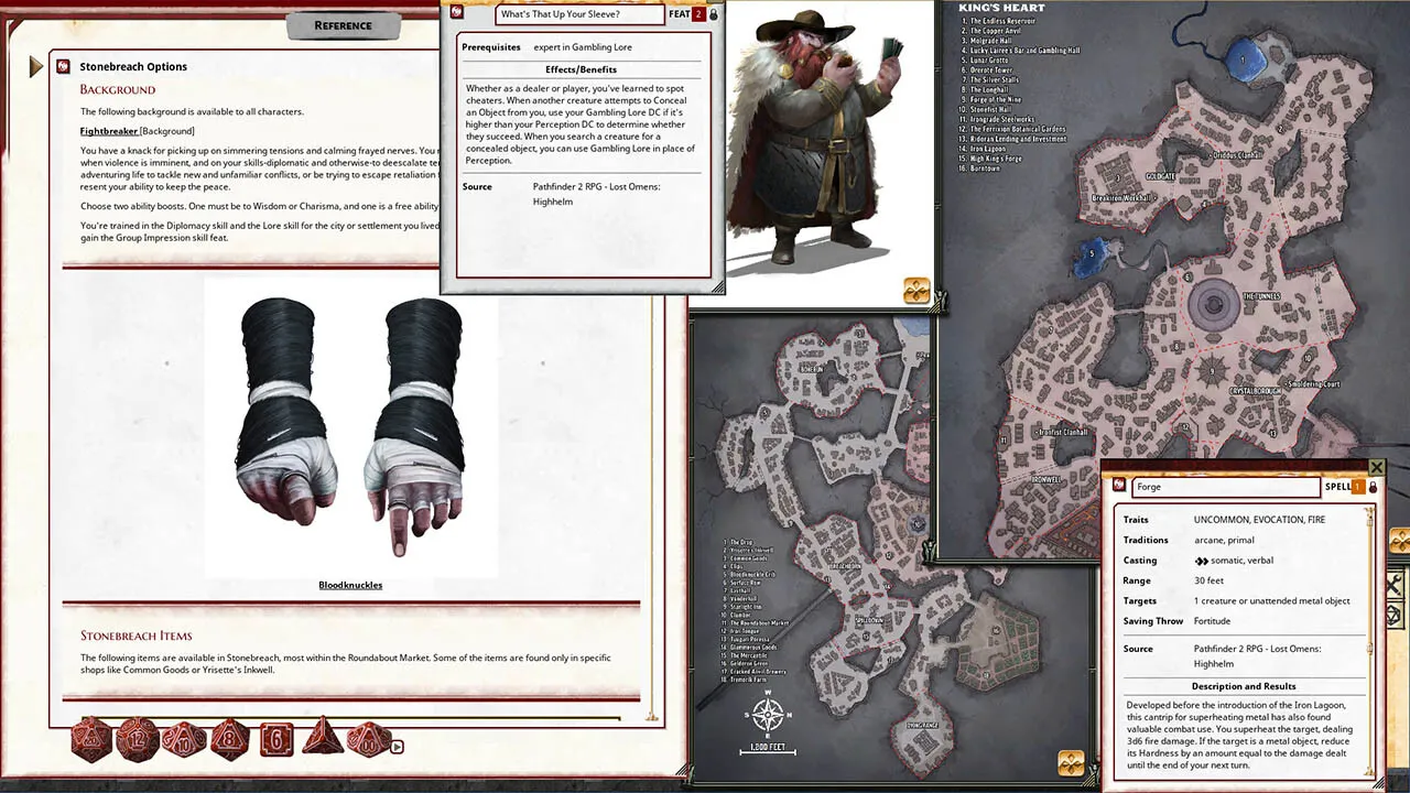Fantasy Grounds - Pathfinder 2 RPG - Lost Omens: Highhelm Screenshot 2