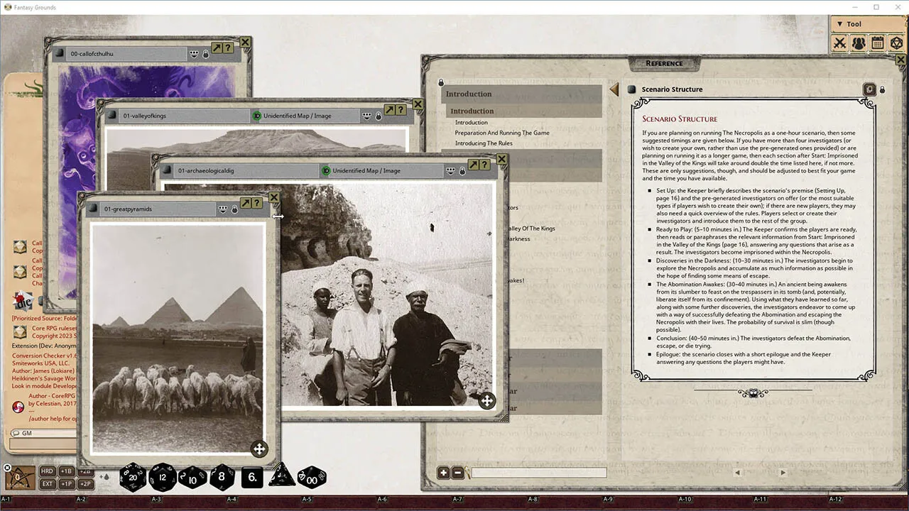 Fantasy Grounds - Gateways to Terror Screenshot 2