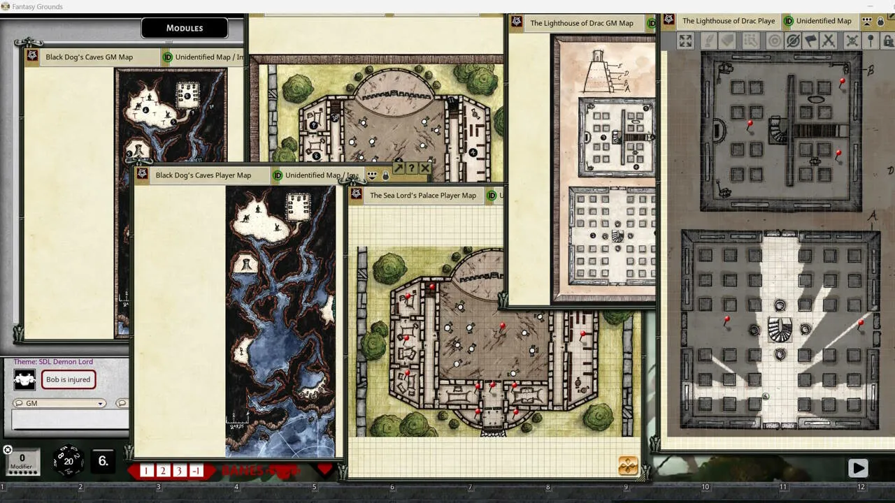 Fantasy Grounds - Shadow of the Demon Lord Freeport Trilogy Screenshot 2