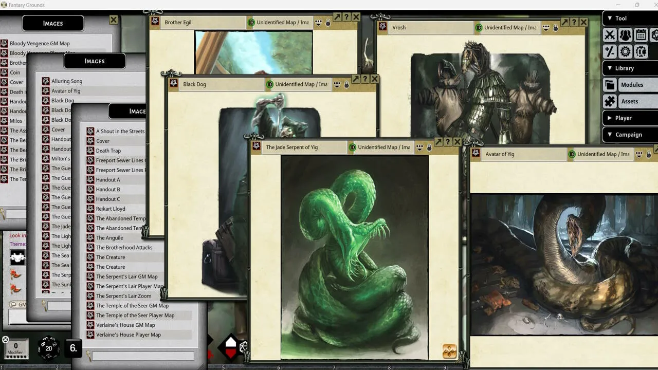 Fantasy Grounds - Shadow of the Demon Lord Freeport Trilogy Screenshot 6