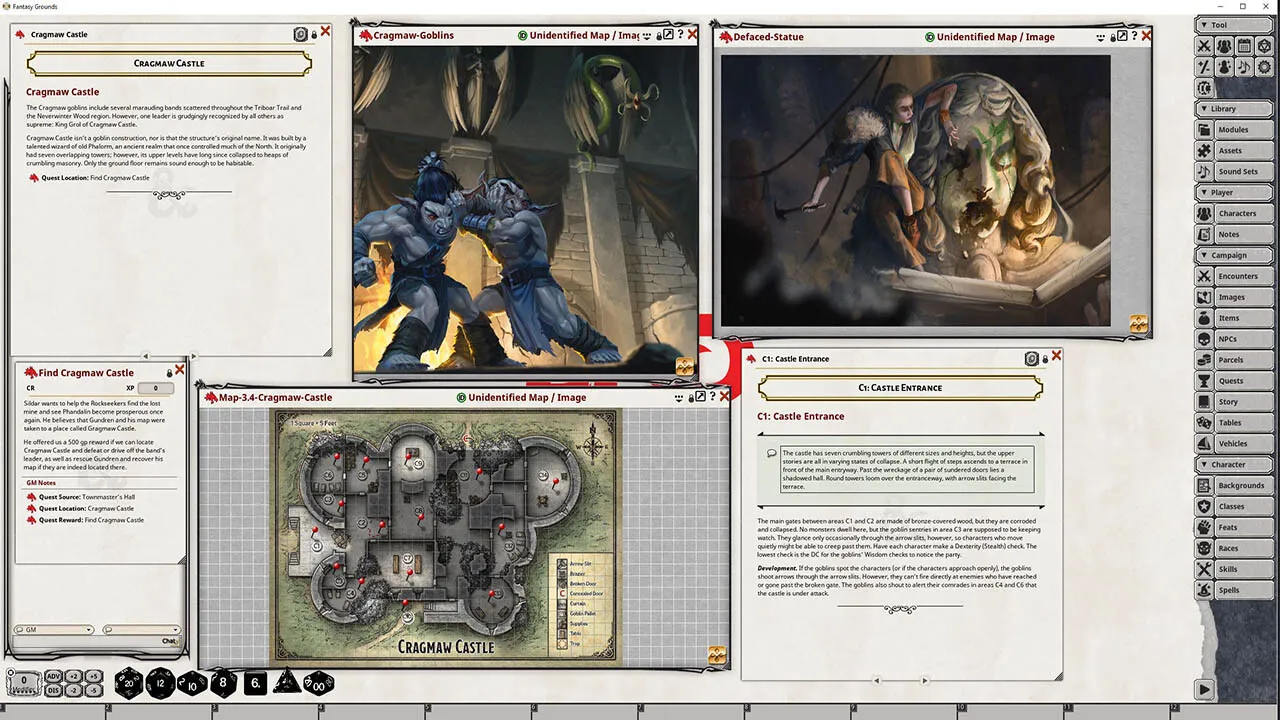 Fantasy Grounds - D&D Phandelver and Below: The Shattered Obelisk Screenshot 1