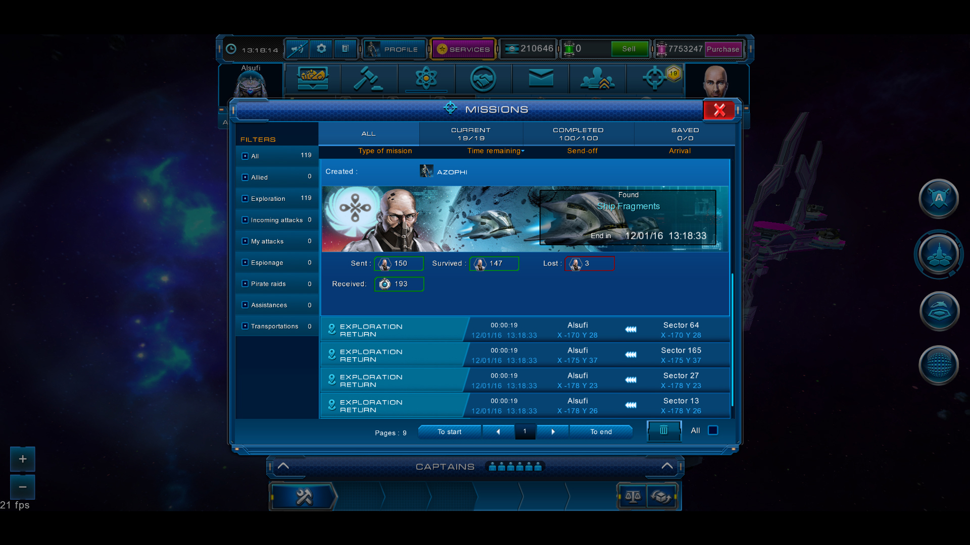 Astro Lords: Oort Cloud Screenshot 8