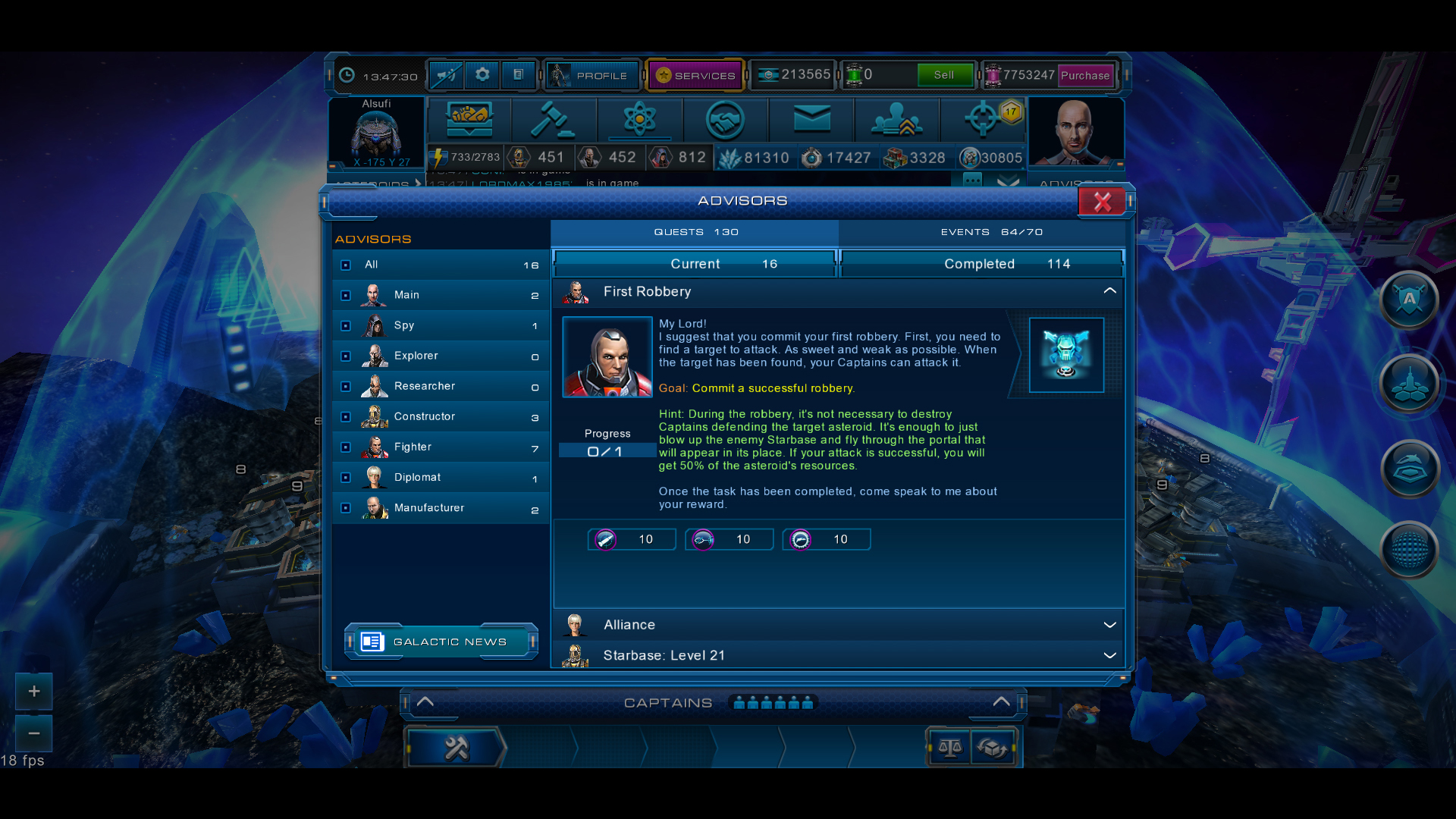 Astro Lords: Oort Cloud Screenshot 11