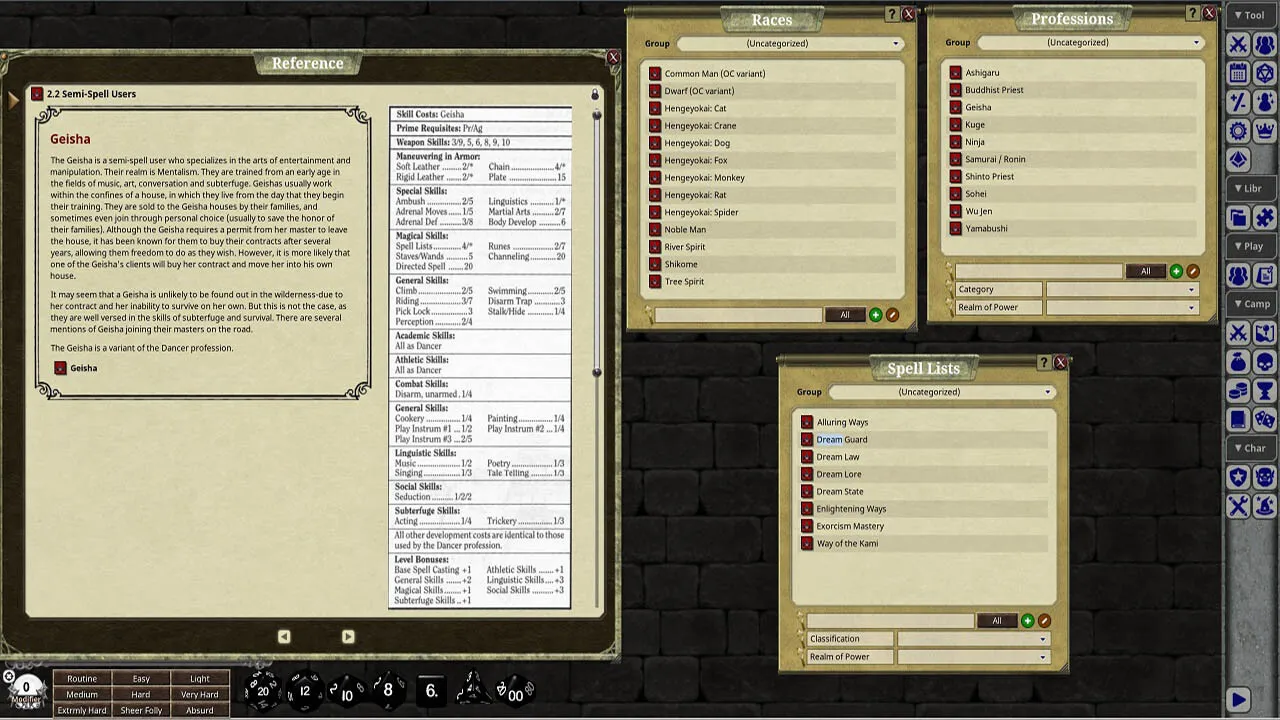 Fantasy Grounds - Oriental Companion Screenshot 2