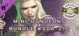 Fantasy Grounds - Mini-Dungeons Bundle #206-210