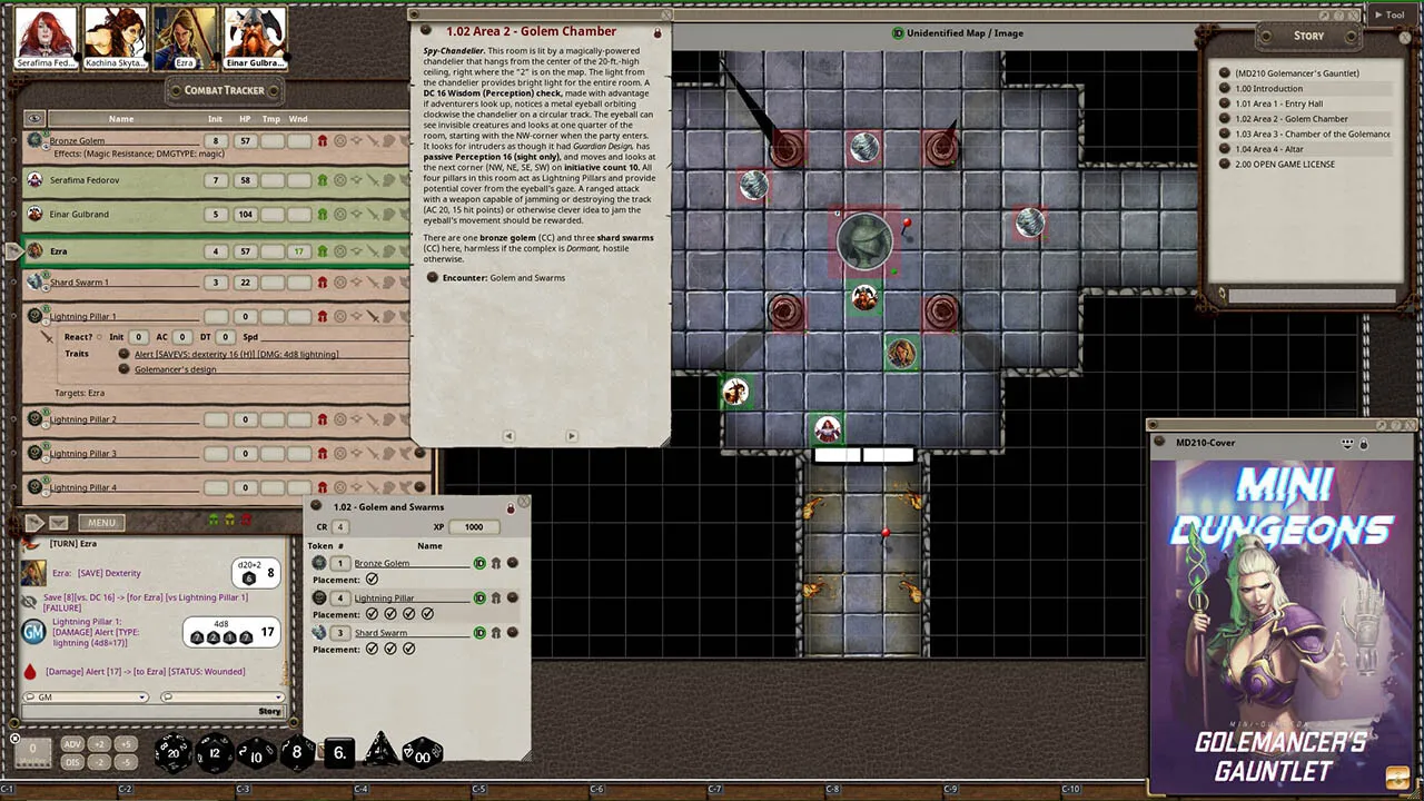 Fantasy Grounds - Mini-Dungeons Bundle #206-210 Screenshot 4
