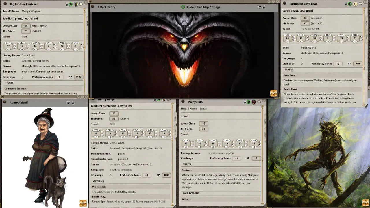 Fantasy Grounds - The Forsaken Bog Screenshot 3