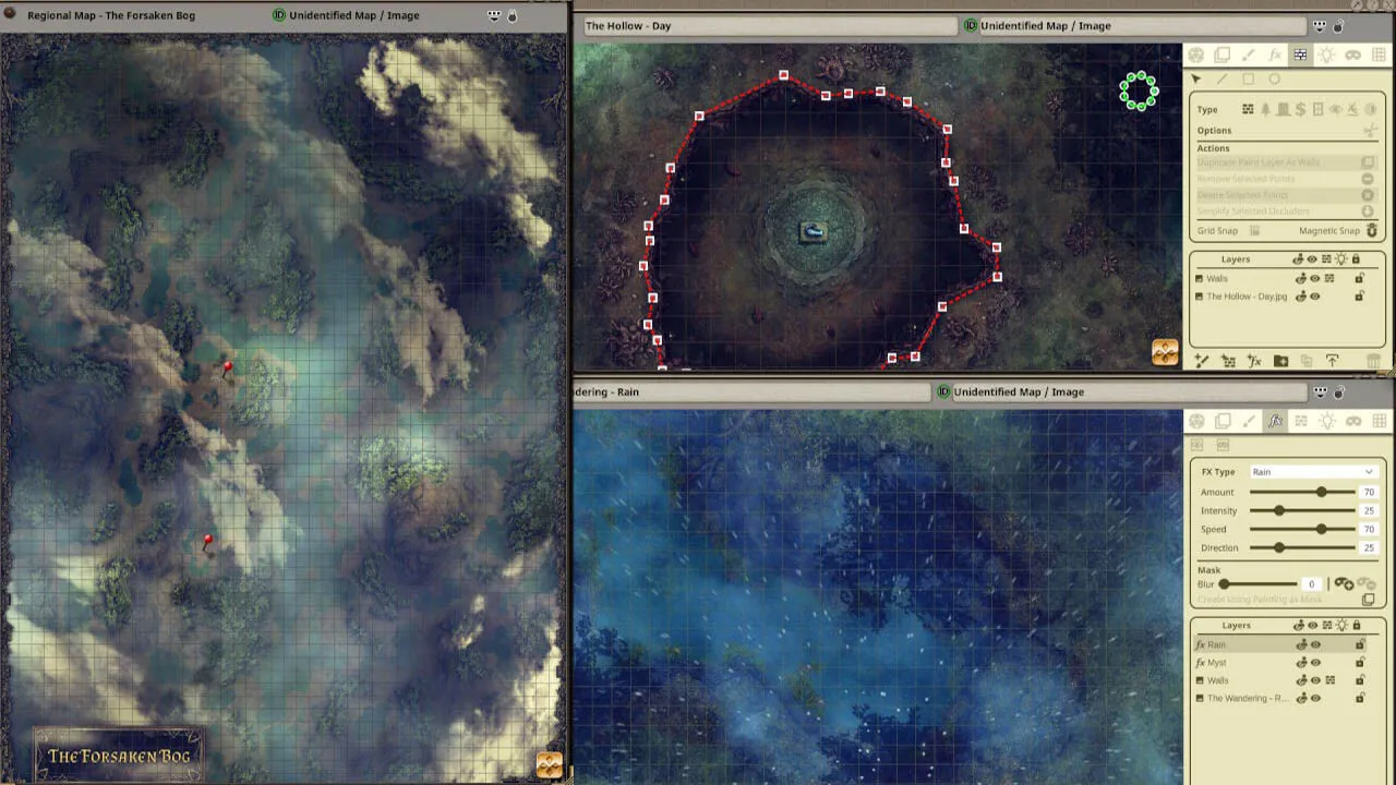 Fantasy Grounds - The Forsaken Bog Screenshot 4