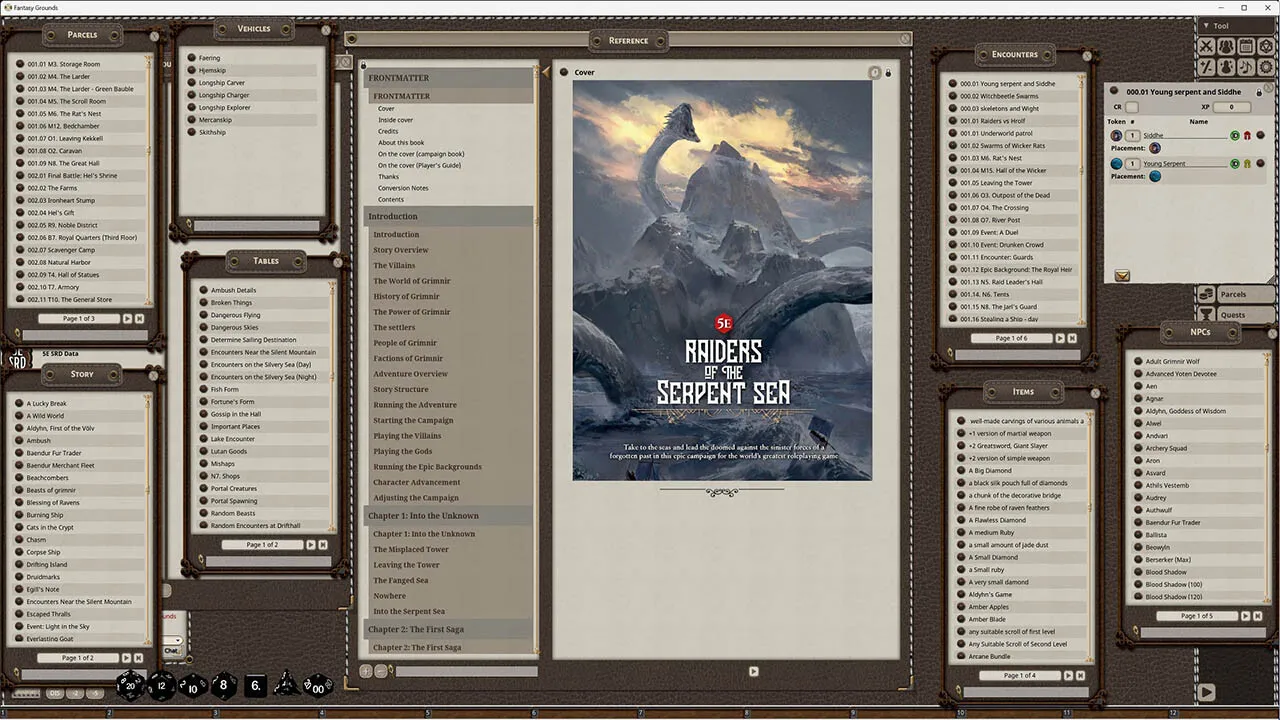 Fantasy Grounds - Raiders of the Serpent Sea Campaign Guide Screenshot 4