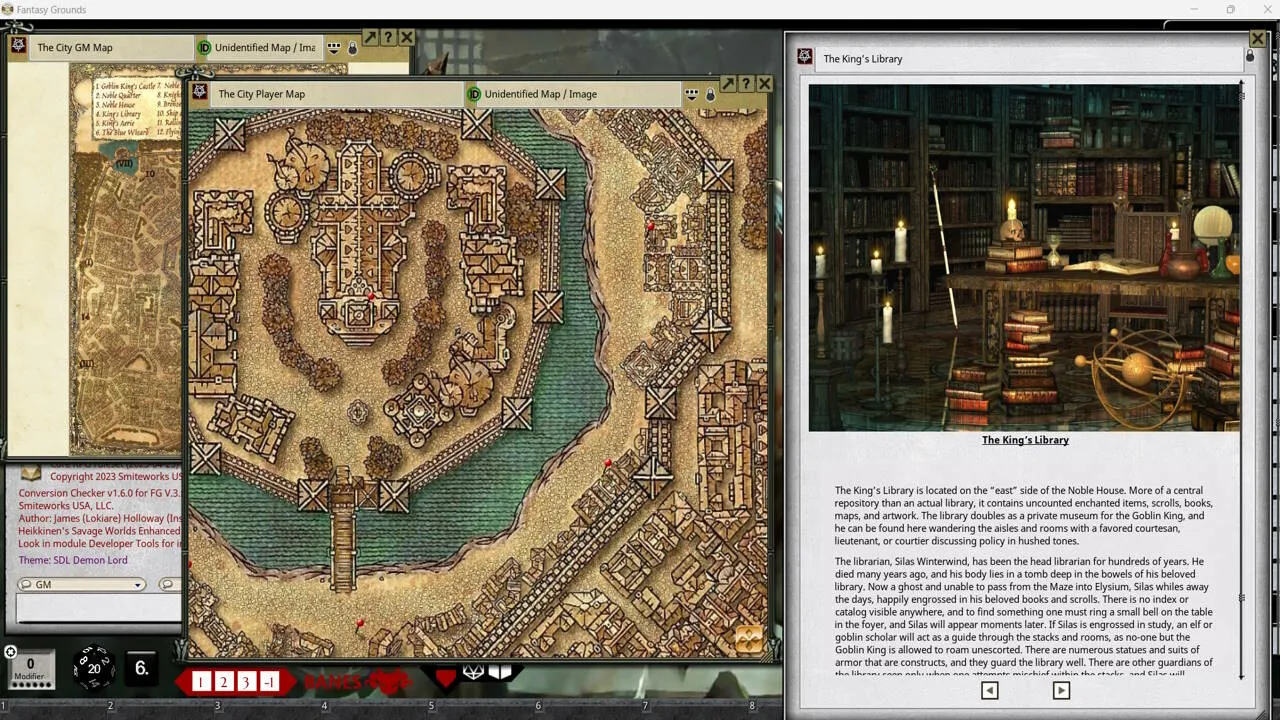 Fantasy Grounds - Shadow of the Demon Lord Maze of the Goblin King Screenshot 6