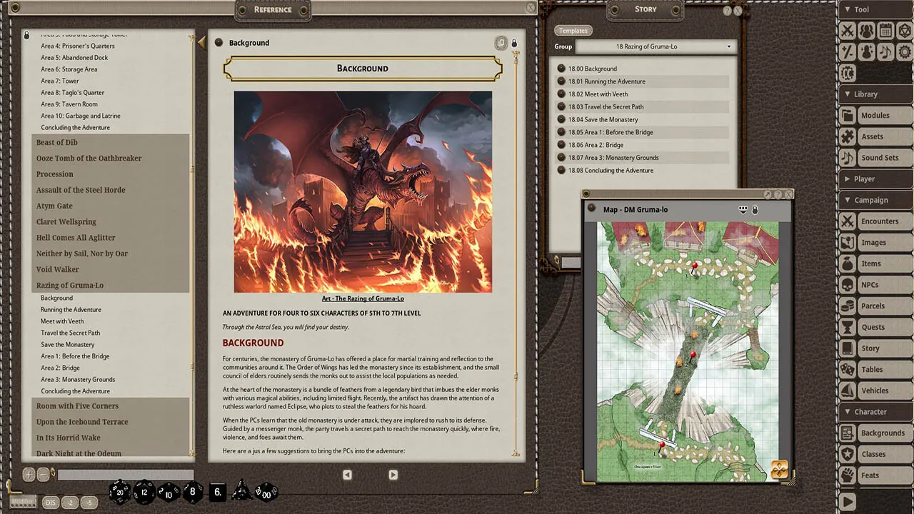Fantasy Grounds - Prepared! Expanded Collection Screenshot 3