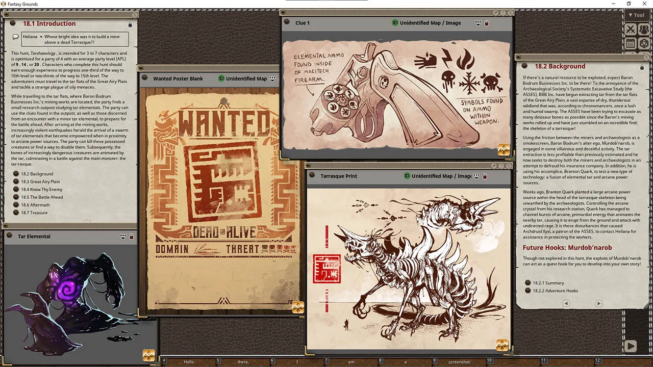 Fantasy Grounds - Heliana's Guide to Monster Hunting Screenshot 3