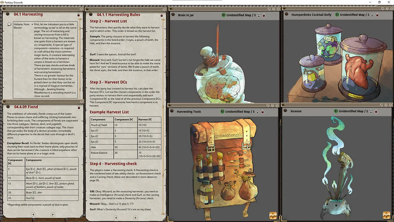 Fantasy Grounds - Heliana's Guide to Monster Hunting Screenshot 9