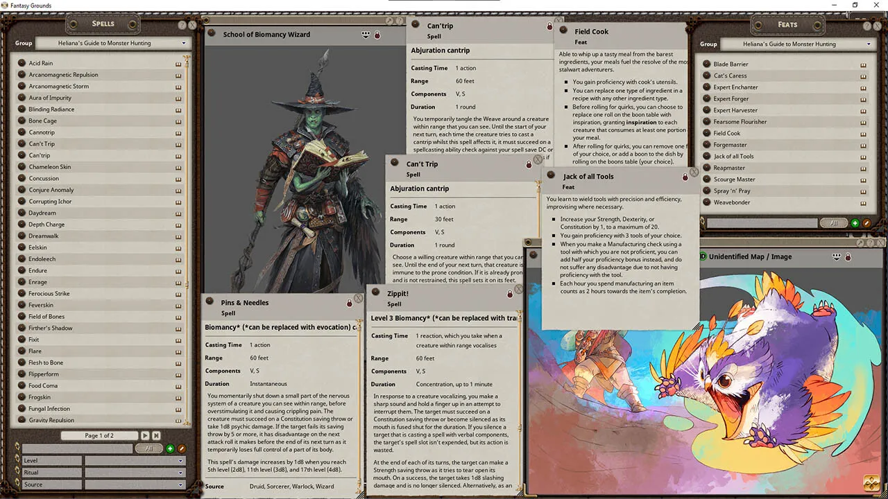 Fantasy Grounds - Heliana's Guide to Monster Hunting Screenshot 4