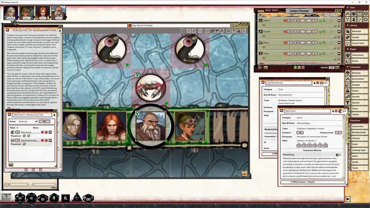 Fantasy Grounds - Pathfinder 2 RPG - Sky King's Tomb AP 1: Mantle of Gold Screenshot 3