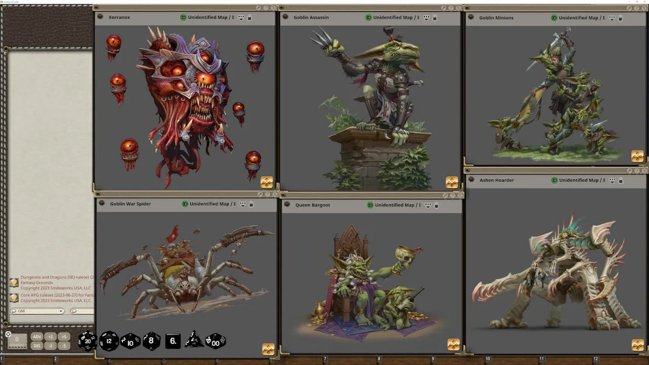 Fantasy Grounds - Flee, Mortals! The MCDM Monster Book Screenshot 0