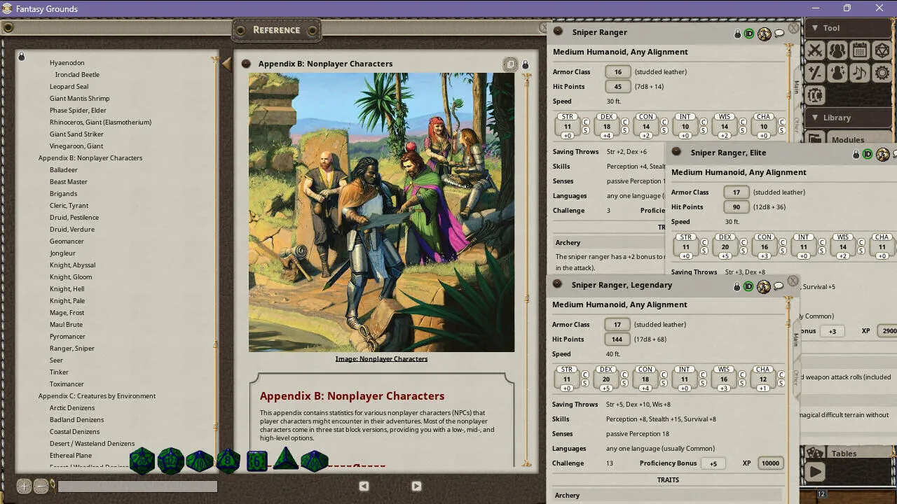 Fantasy Grounds - Dragonix's Deadly Denizens Screenshot 0