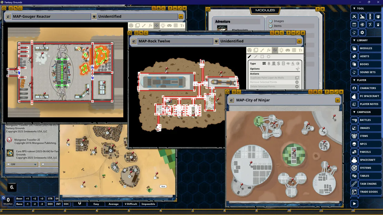 Fantasy Grounds - Traveller - The Fifth Frontier War: Flashpoints Screenshot 2
