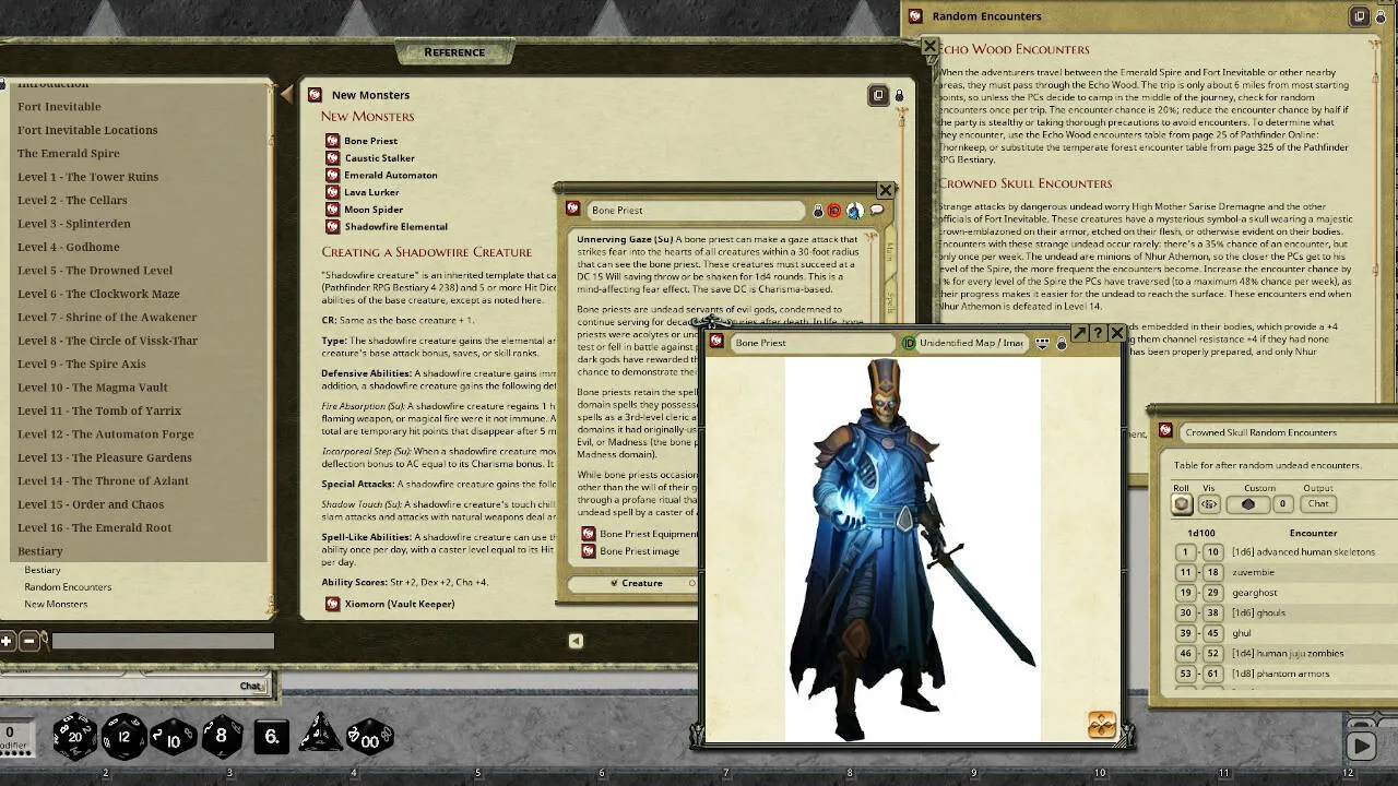 Fantasy Grounds - Pathfinder RPG - Pathfinder Module: The Emerald Spire Superdungeon Screenshot 1