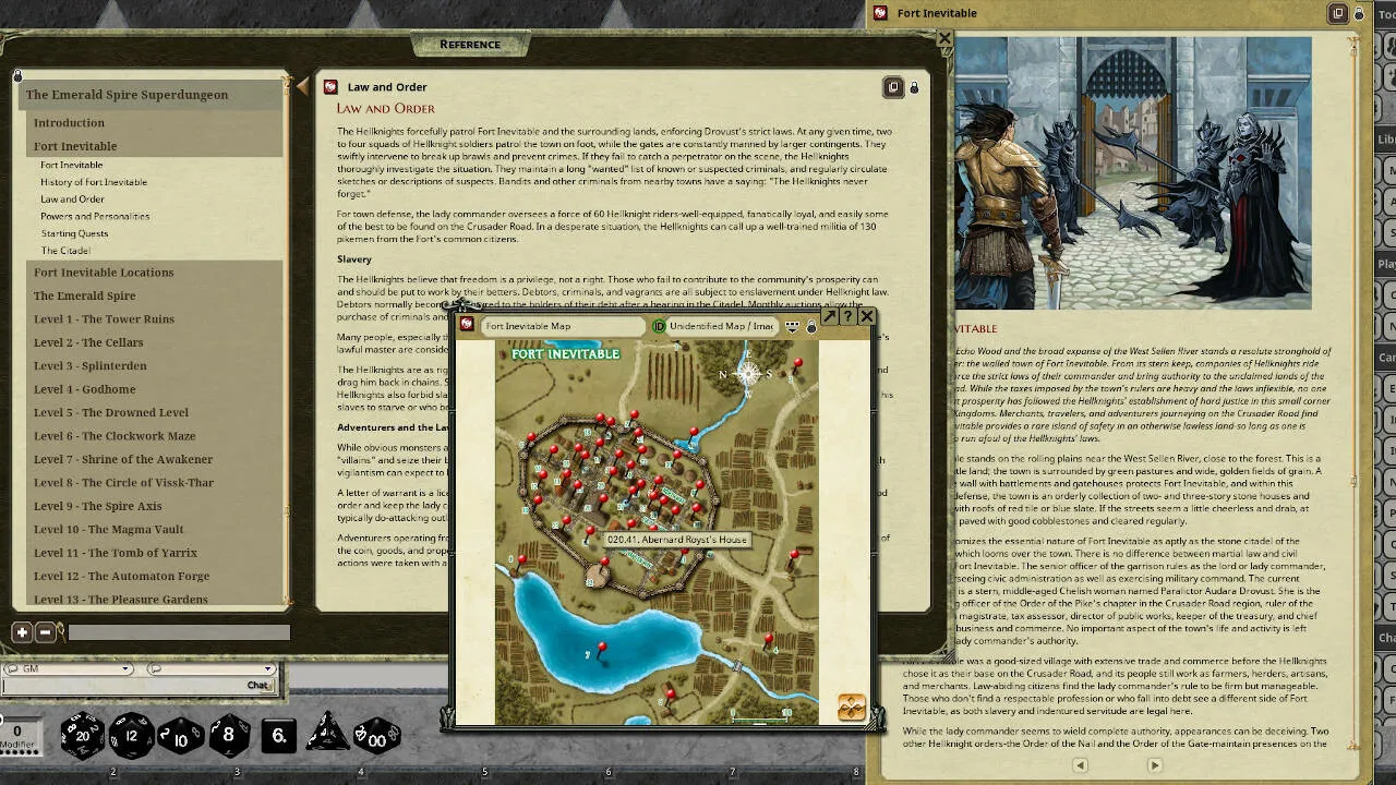 Fantasy Grounds - Pathfinder RPG - Pathfinder Module: The Emerald Spire Superdungeon Screenshot 3