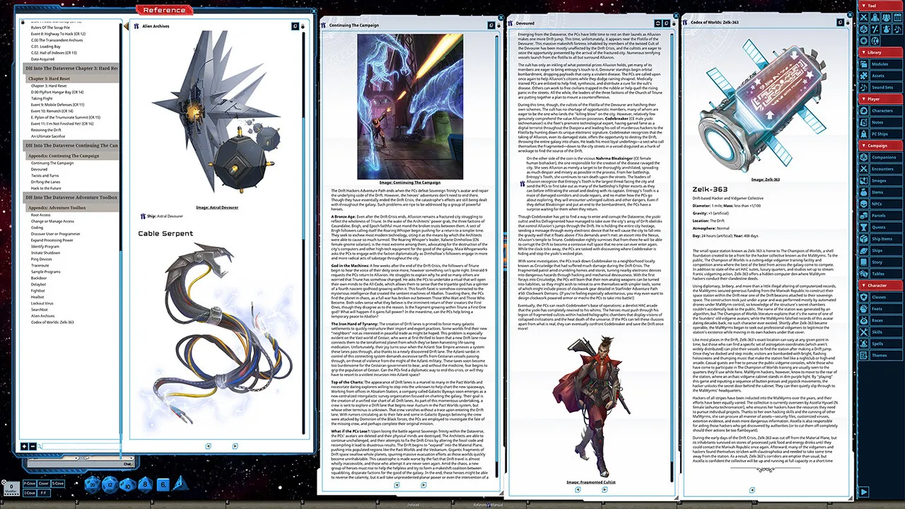 Fantasy Grounds - Starfinder RPG - Adventure Path #51: Into the Dataverse (Drift Hackers 3 of 3) Screenshot 5