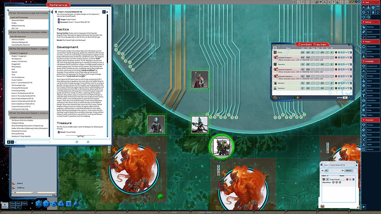 Fantasy Grounds - Starfinder RPG - Adventure Path #51: Into the Dataverse (Drift Hackers 3 of 3) Screenshot 6