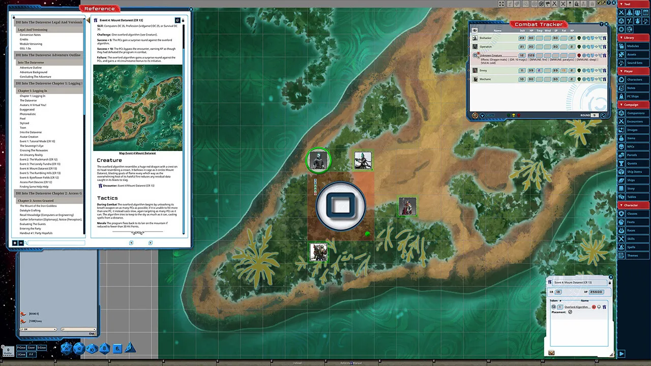 Fantasy Grounds - Starfinder RPG - Adventure Path #51: Into the Dataverse (Drift Hackers 3 of 3) Screenshot 3