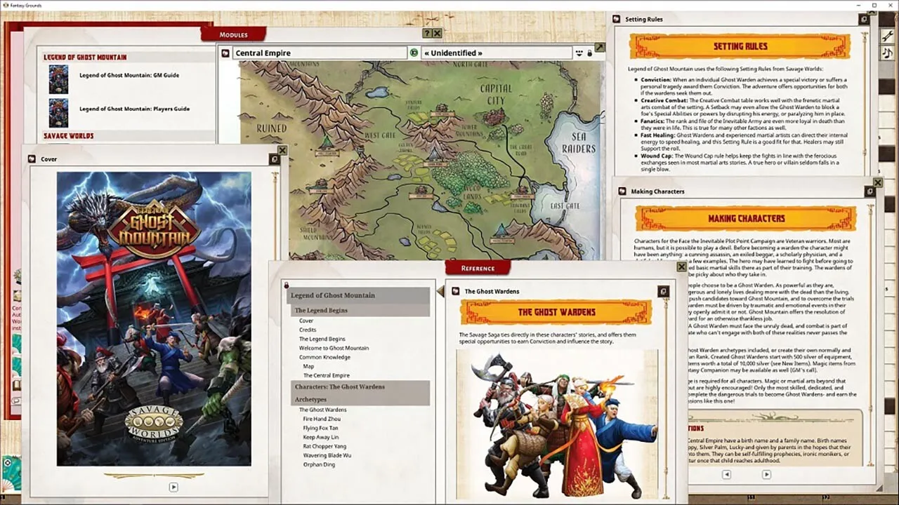 Fantasy Grounds - Legend of Ghost Mountain Screenshot 0
