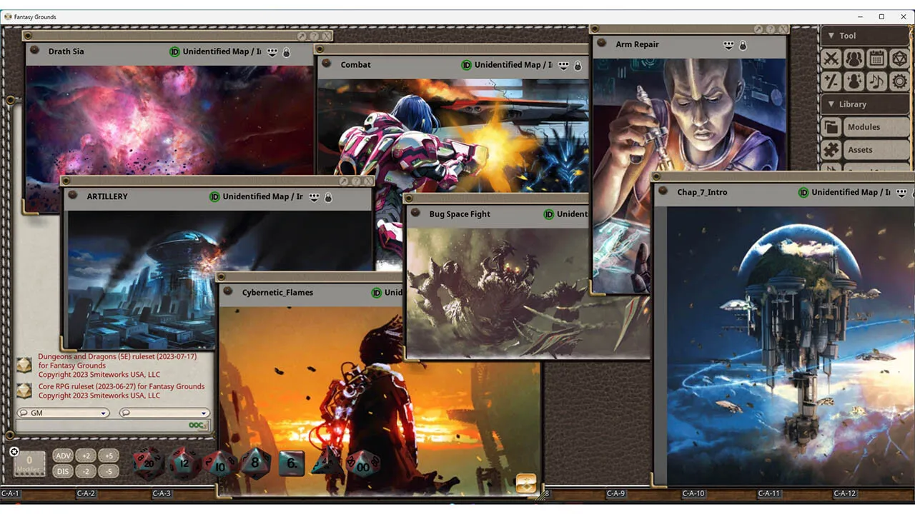 Fantasy Grounds - Esper Genesis 5E Master Technician's Guide Screenshot 3