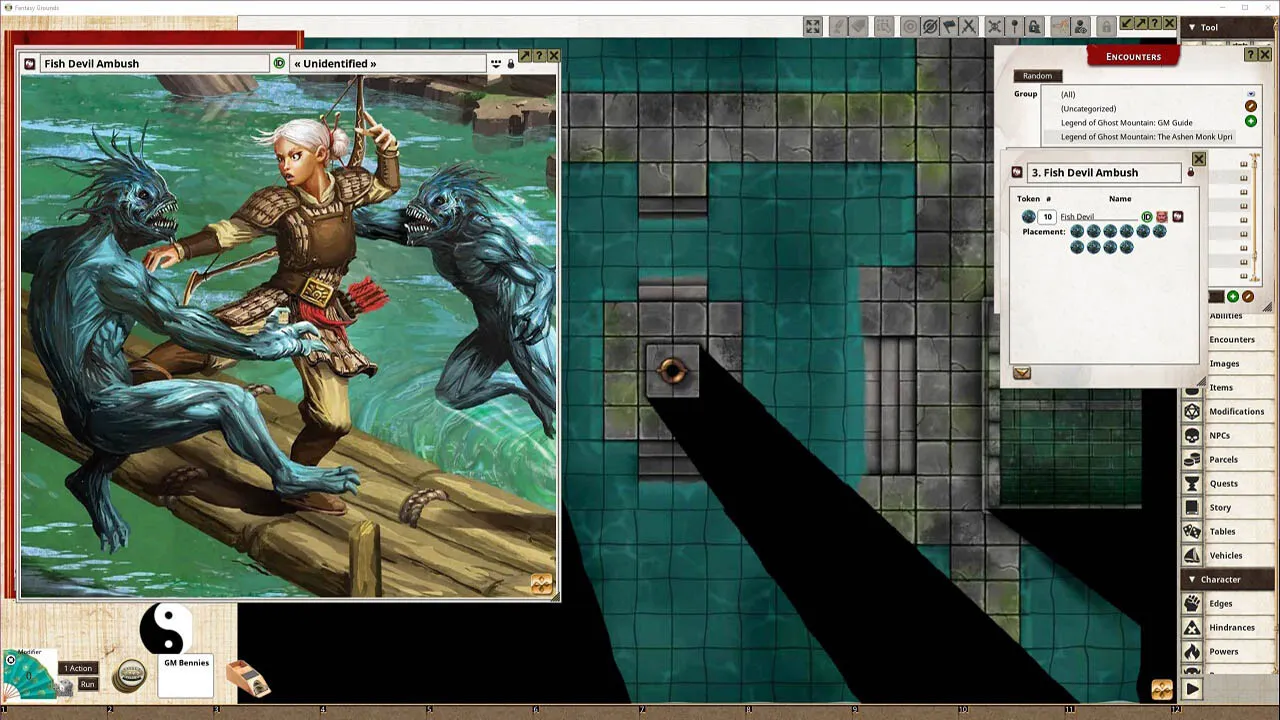 Fantasy Grounds - The Ashen Monk Uprising Screenshot 0