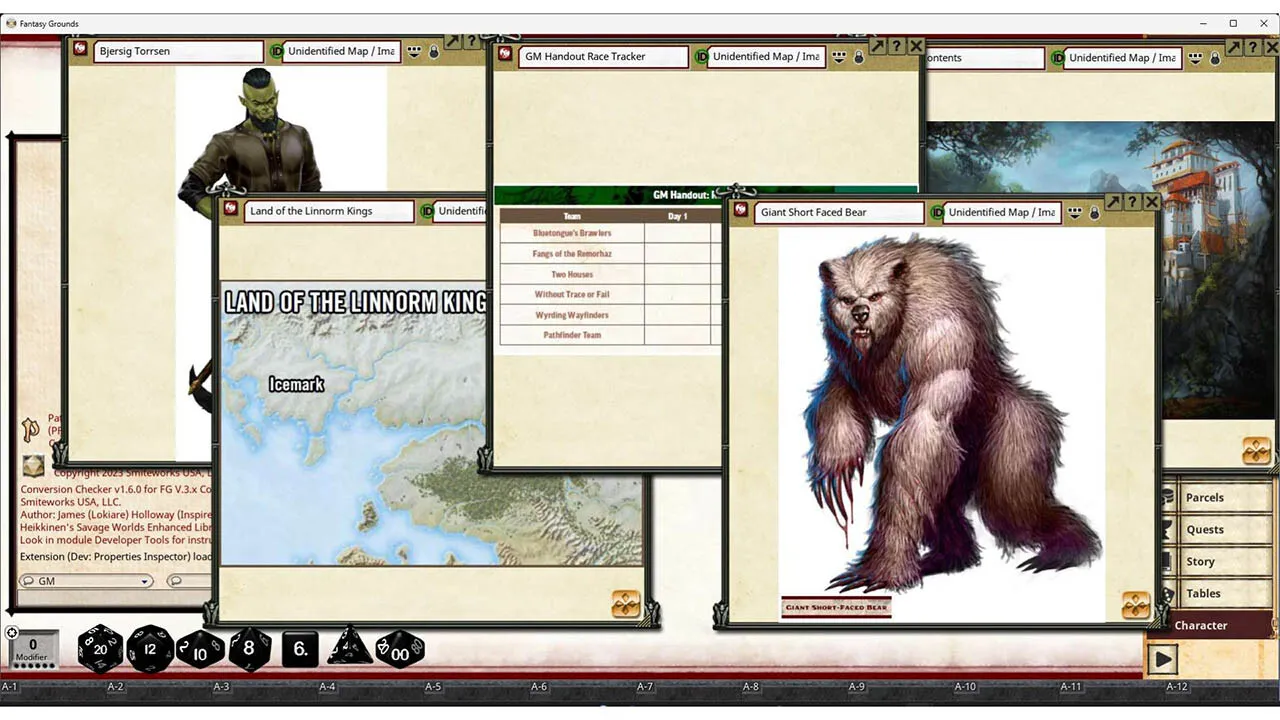 Fantasy Grounds - Pathfinder 2 RPG - Society Scenario #1-10: Tarnbreaker's Trail Screenshot 2