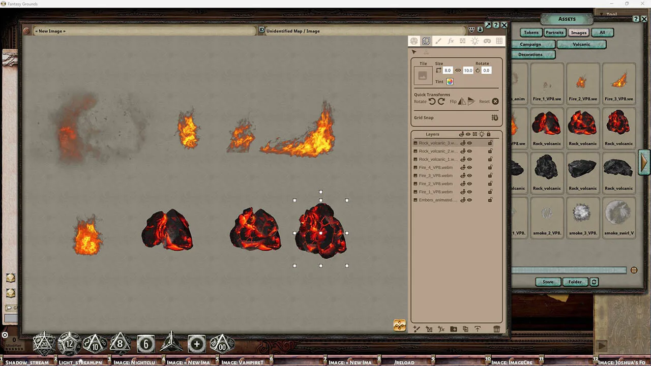 Fantasy Grounds - FG Volcanic Map Pack Screenshot 0