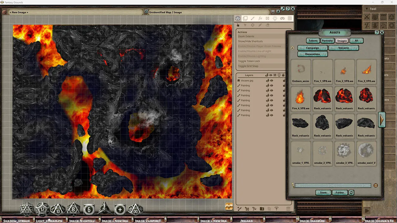 Fantasy Grounds - FG Volcanic Map Pack Screenshot 1