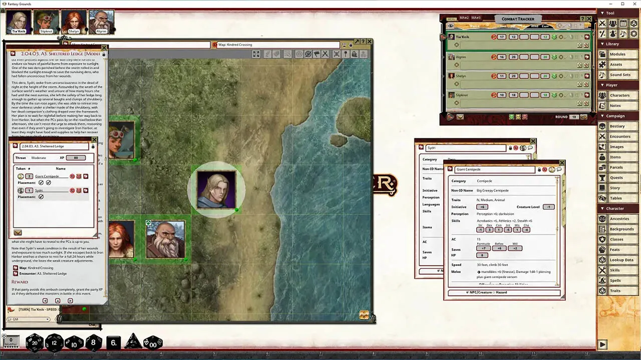 Fantasy Grounds - Pathfinder 2 RPG - Pathfinder Adventure: Rusthenge Screenshot 5