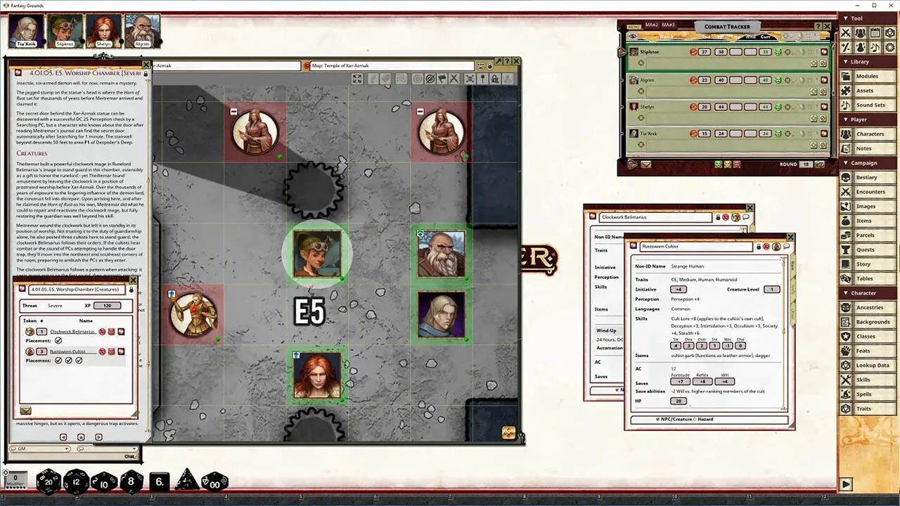 Fantasy Grounds - Pathfinder 2 RPG - Pathfinder Adventure: Rusthenge Screenshot 1