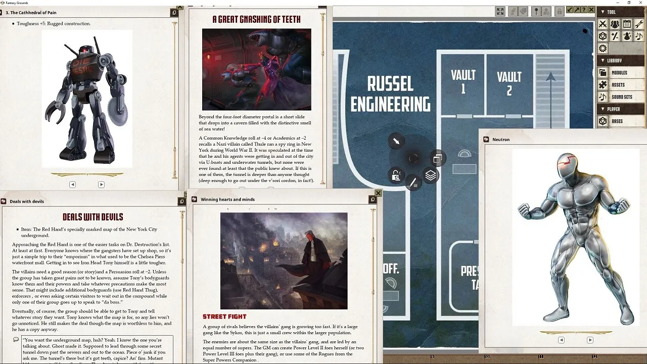 Fantasy Grounds - Necessary Evil: Breakout (Revised Edition) Screenshot 0