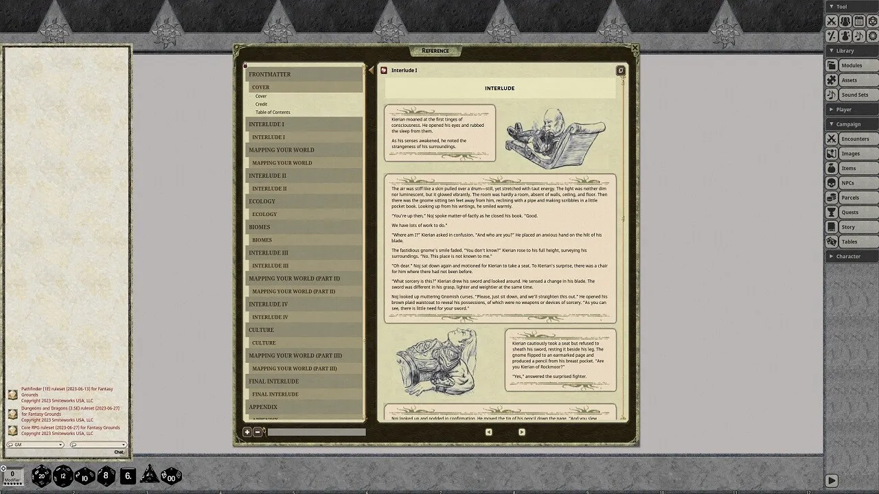Fantasy Grounds - A magical Society - Ecology and Culture Screenshot 2