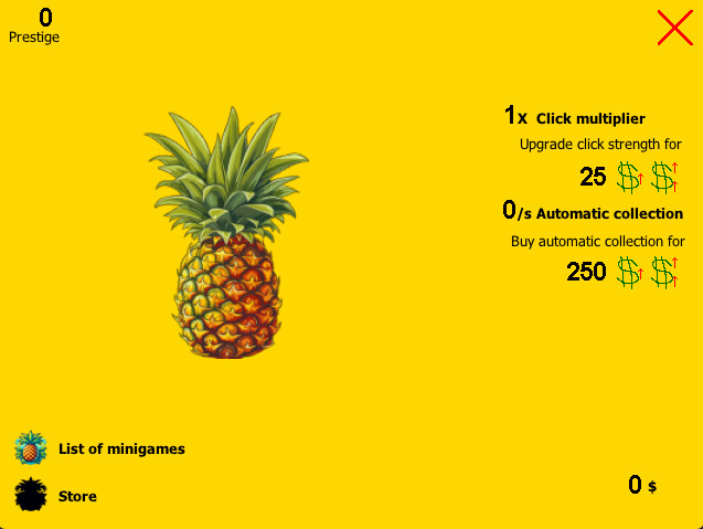 Ananas - Pineapple Idle Game Screenshot 1