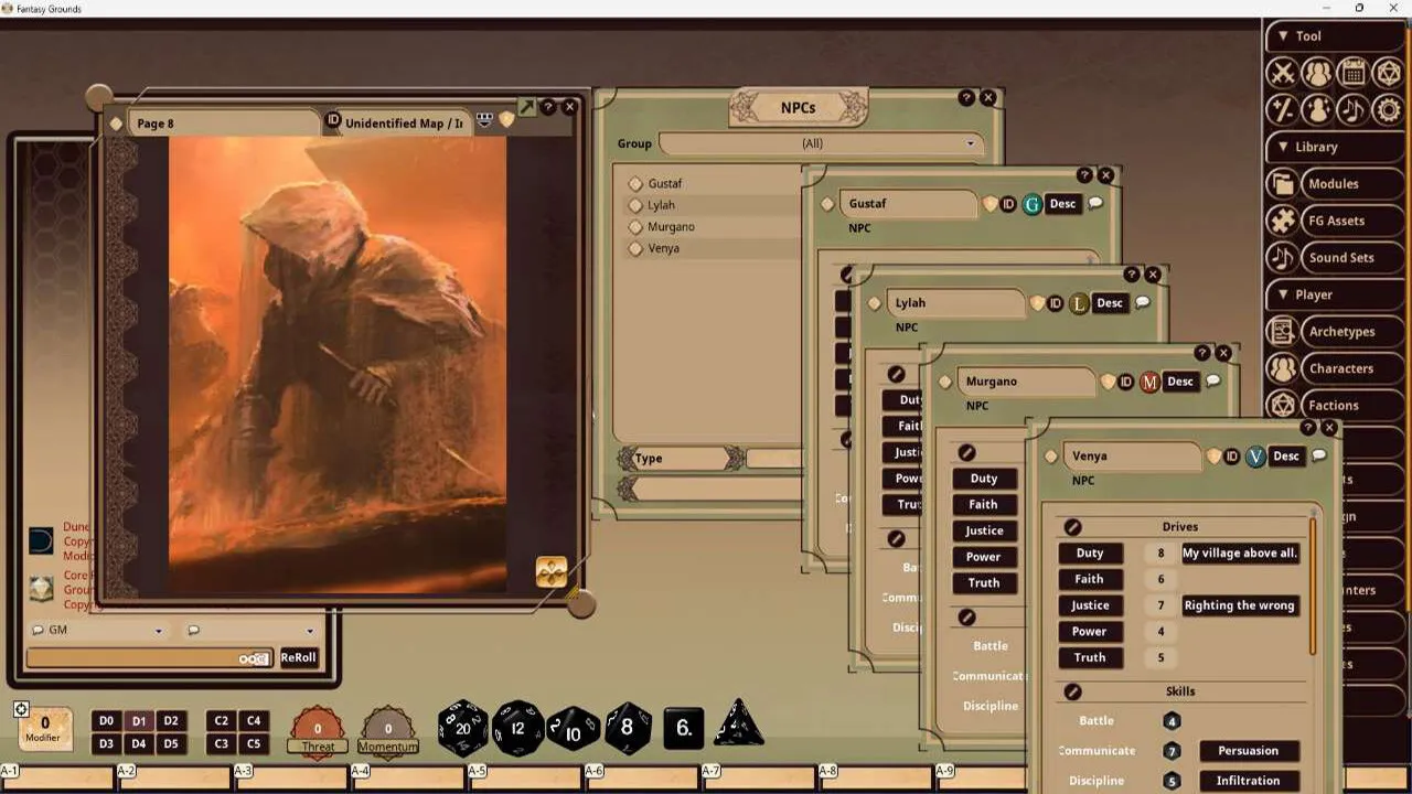 Fantasy Grounds - Dune: Shaitan's Bargain Screenshot 0
